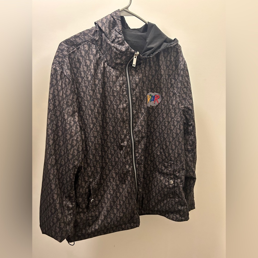 Dior Black Reversible Windbreaker